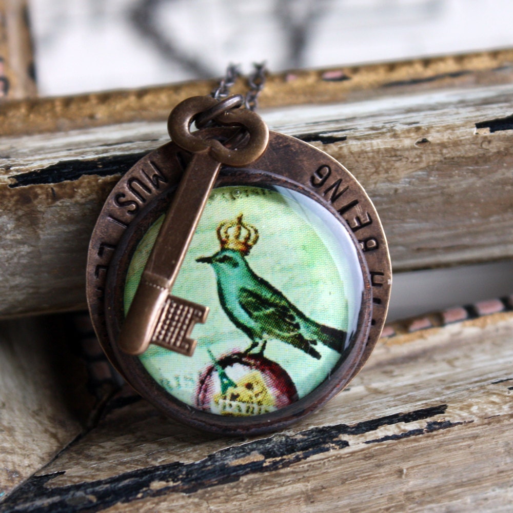 Happier than I deserve (Jane Austen inspired jewelry)