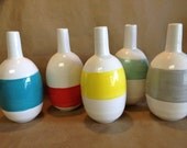 Stripes of all types are so right // Wide Stripe Vase