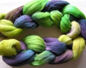 114g (4oz) down wool top, Zingy