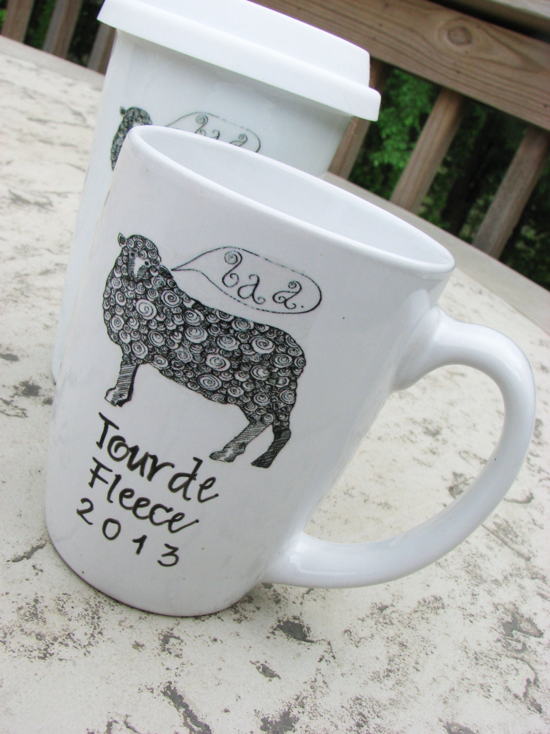 Tour de Fleece Commemorative Mug - 2013