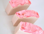 Pink Fluff Soap - Handmade Cold Process Shea Butter Soap