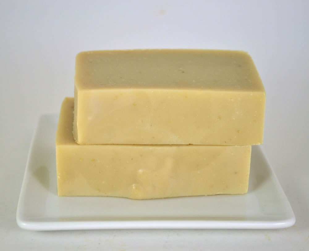 French Yellow Clay Soap - All Natural, Unscented Soap