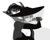 The Mourner - Giclee Print