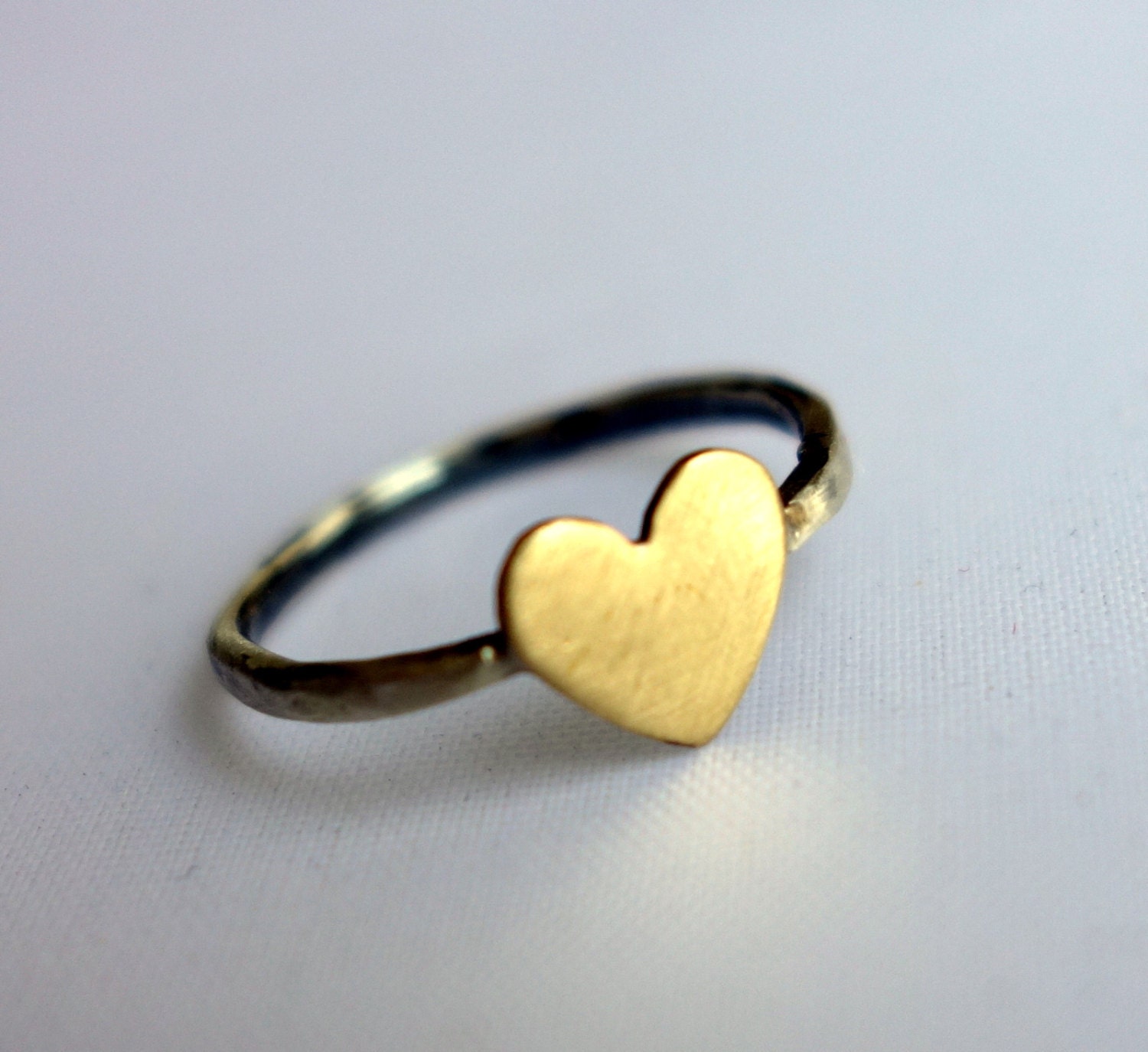 Midi Heart Ring - Digit ring - Second Knuckle Ring