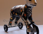 Day Of The Dead Lamb On Wheels