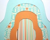 Matryoshka "Eve" -- Layered Papercut Art 8 x 10