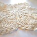 Vintage Wedding Doily Star
