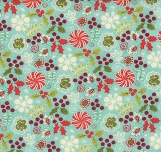 Moda Aspen Frost Iced Aqua  Peppermint Candy BasicGrey Fabrics by the Yard