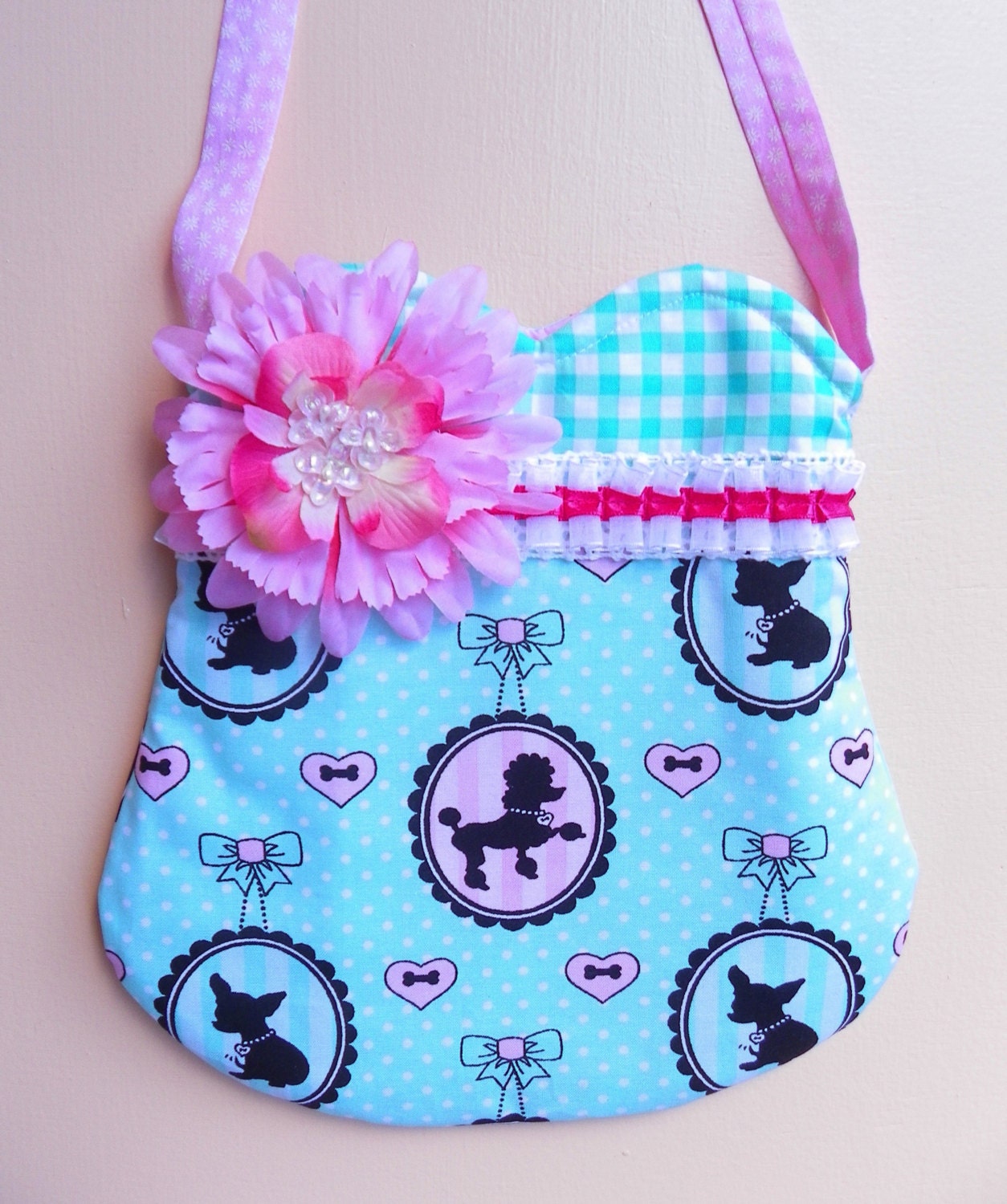 Fancy Chihuahua and Poodle Purse