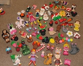Polymer Clay Beads and Flatbacks for bracelets or bows