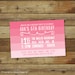 Pink ombre birthday party invitation - first birthday or any age