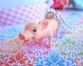 Little piglet necklace