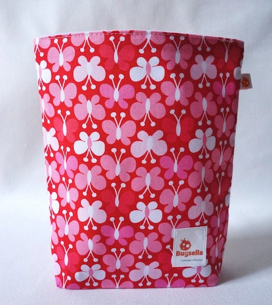 ON SALE Reusable Snack Sack -- Flutter Butter