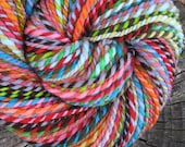 Spectra - handspun patchwork falkland wool yarn