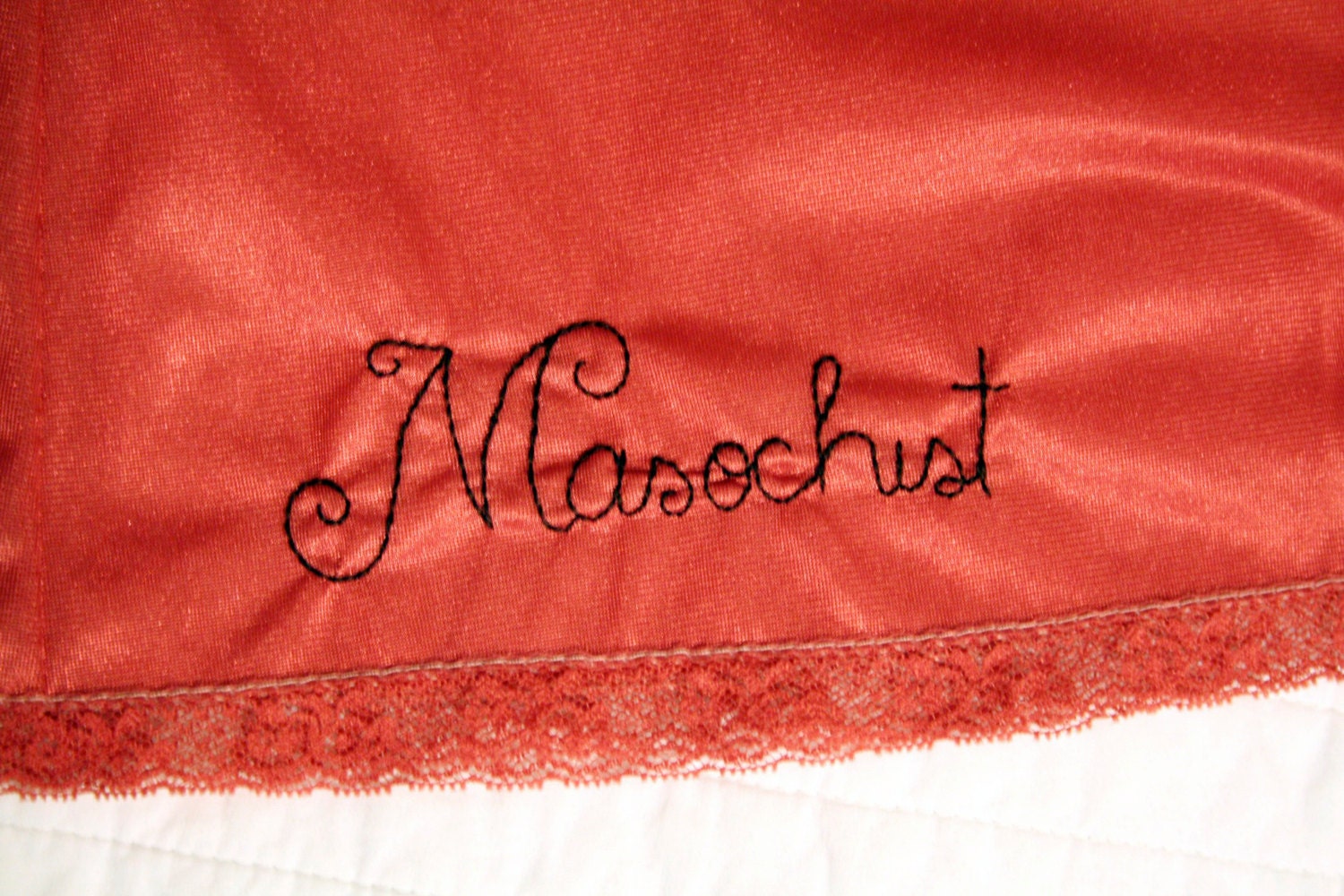 Masochist - half slip mini skirt - size small