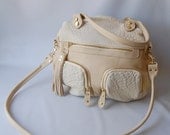SALE - 6 pocket Shikotsu bag in ivory/cream