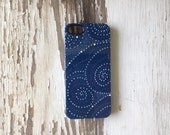 iPhone Case 4,4s and 5 - Constellation, Navy Blue