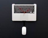 Recycled Apple Macbook Air laptop Clock