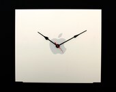Recycled Mac G5 side cover Clock