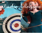 Brave Themed Water Bottle and Treat Tag Topper