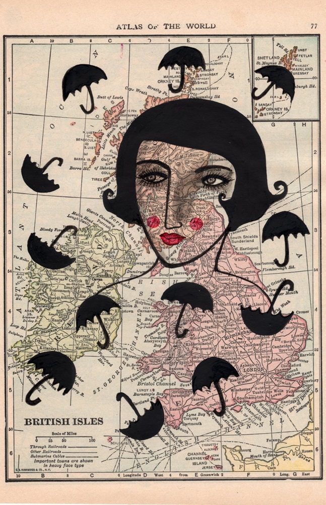 She Lives in the Rain and Wind - Archival Print