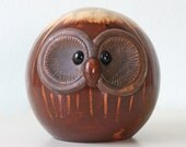 Retro Round Owl