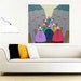 Andes - Village People... original painting, 20.5x20.5", 52 x 52 cm, acrylic, canvas, culture, tradition, abstract, fantasy