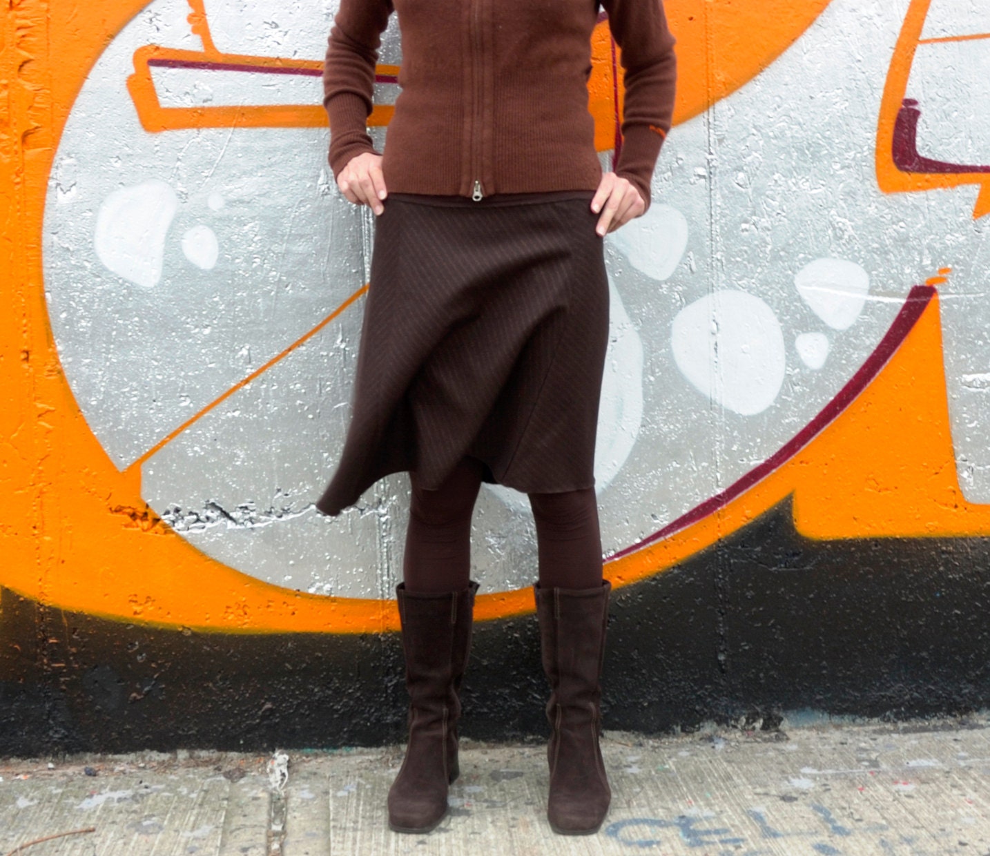 AS-IS Women's Wool Skirt : M 8/10