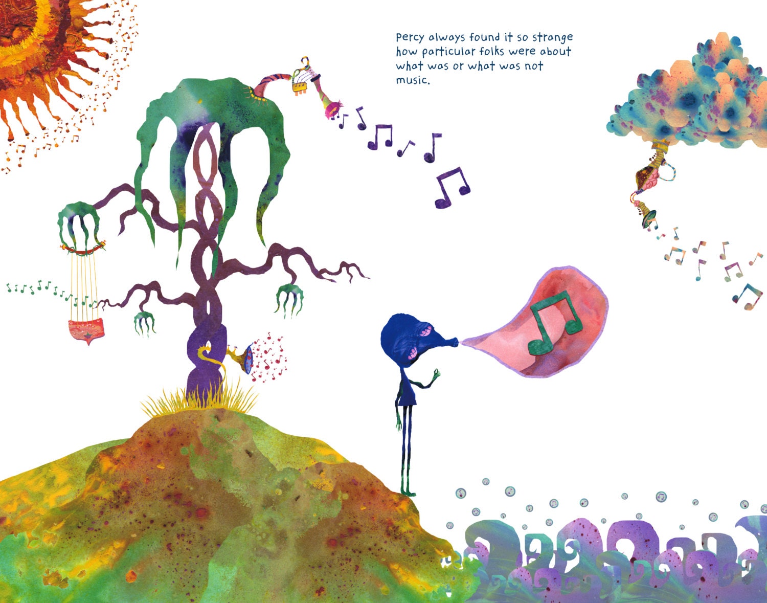 The One Great Endless Song  11x14 Print