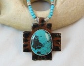 Turquoise Pendant Necklace