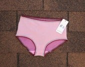 SALE /// SIze S classic cut undies cashmere two-toned pink