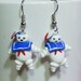 Mr. Stay Puft earrings