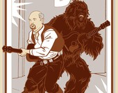 2013 Tenacious D screen-printed gig poster Columbus, Ohio