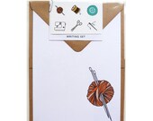 Craft writing set (100% recycled paper)