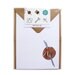 Craft writing set (100% recycled paper)