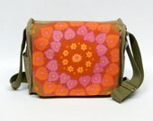 Odillia - saddlebag customized with original vintage fabric.