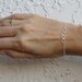 Infinity Bracelet, Double Infinity, Mother's Bracelet Gift, Figure Eight, Bridesmaids Party, Bridal Jewelry, Friendship Bracelet