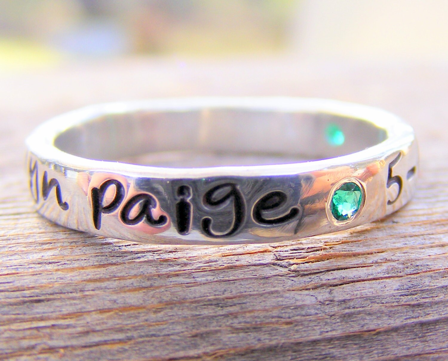 ring with child's name & birthstone in it? | Dream jewelry, Mother