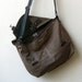 ready to ship price - 1913 FIELD MESSENGER - sized for 13" laptop - with back zip - med - waxed canvas messenger bag - select a color
