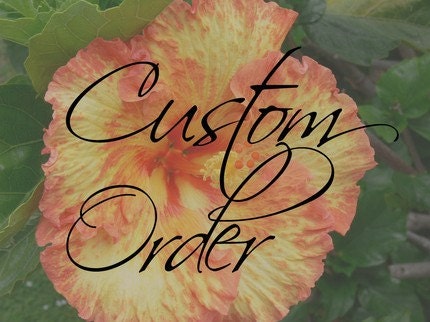 Custom order for Courtney