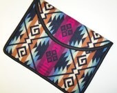 13" MacBook Pro Cover Case Padded Sleeve Wool Native American Print