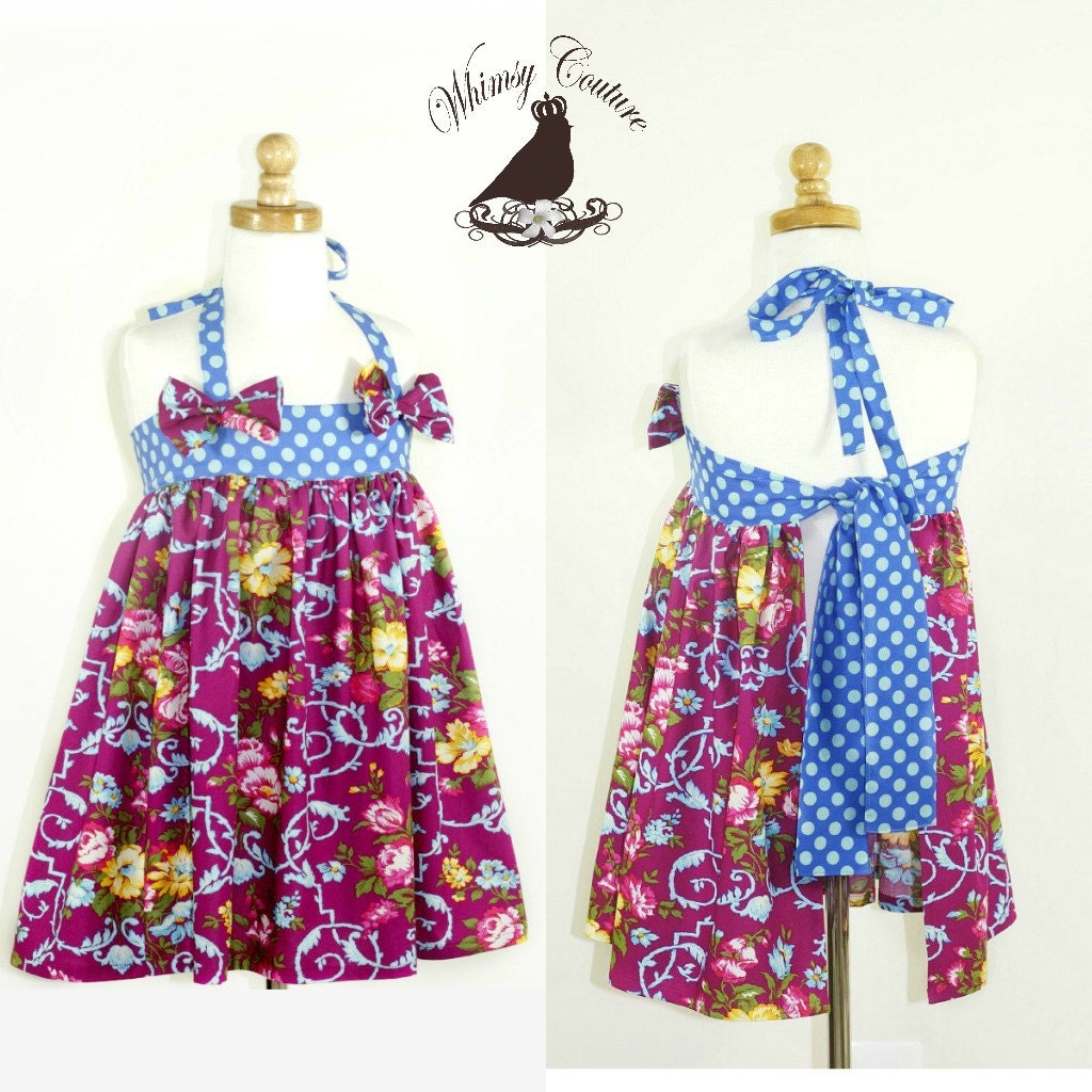 Whimsy Couture Sewing Pattern Tutorial ebook -- Vintage Pinafore -- Over Dress or Apron 12 months - 12 girls PDF Instant