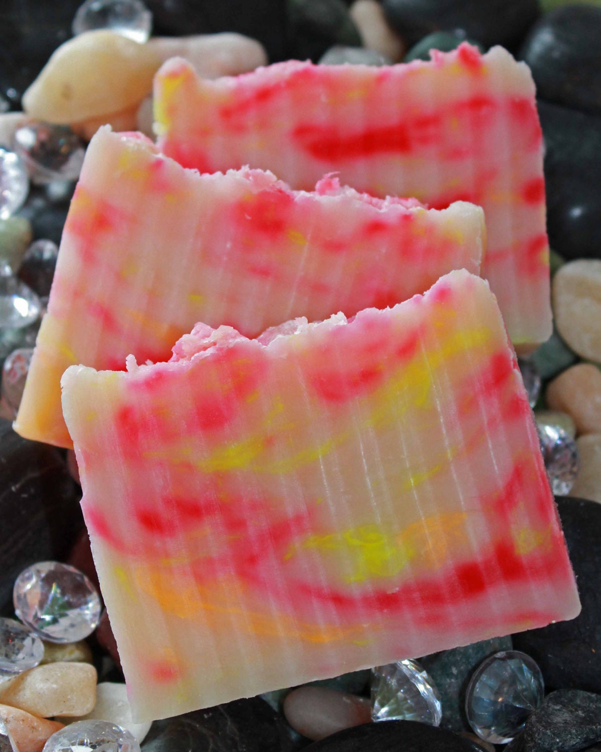 Olde Tyme Shea Butter Soap Handmade Cedar Sage Geranium and Orange Bar