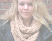 All Weather Cowl Tunisian Crochet Kit with yarn and 1 hook - FREE SHIPPING
