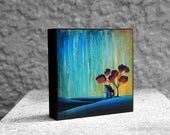 Down In The Valley - Art Block Edition - Cindy Thornton Art - 3.5 x 3.5