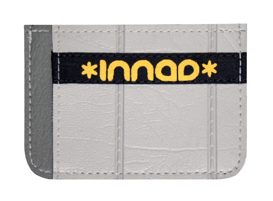 Stone Lt. Grey Black Ultra Slim Wallet