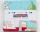 5 inch charm pack GLAMPING Moda Fabric by Mary Jane Butters