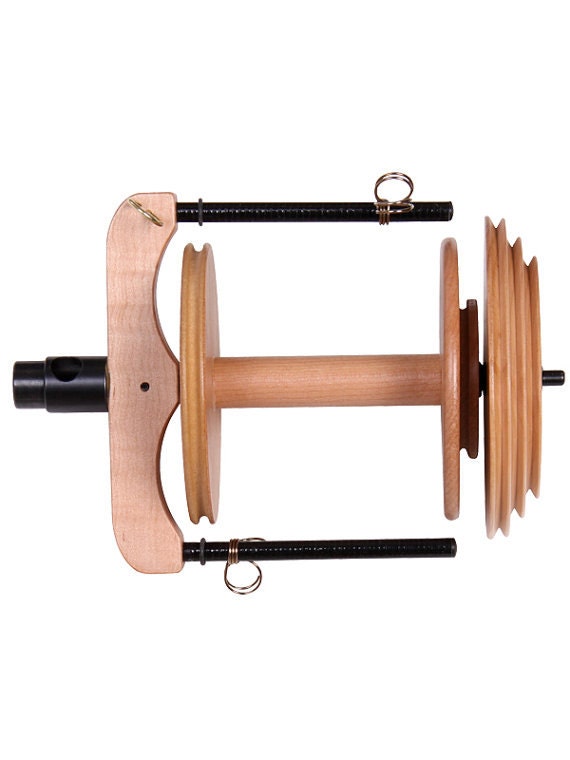 PRICE REDUCED SALE Double Drive Sliding Hook Jumbo Flyer Stained in Windsor Oak