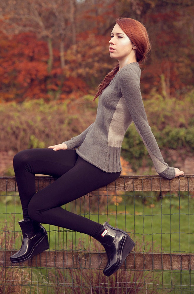Alpaca/Qiviut/Angora Sweater