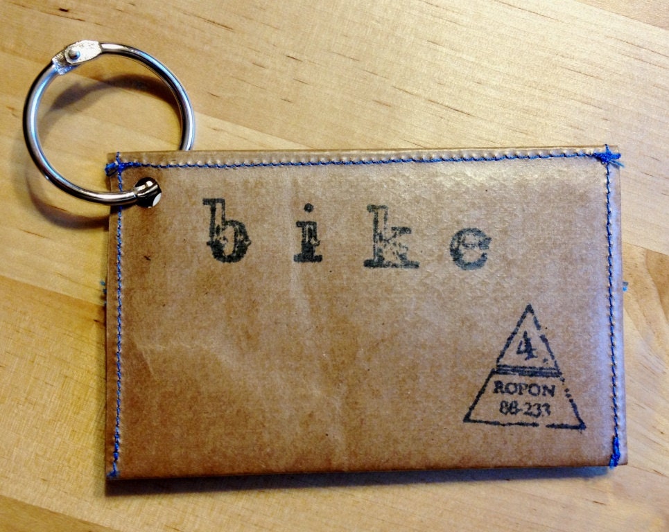 Upcycled Bike Wallet